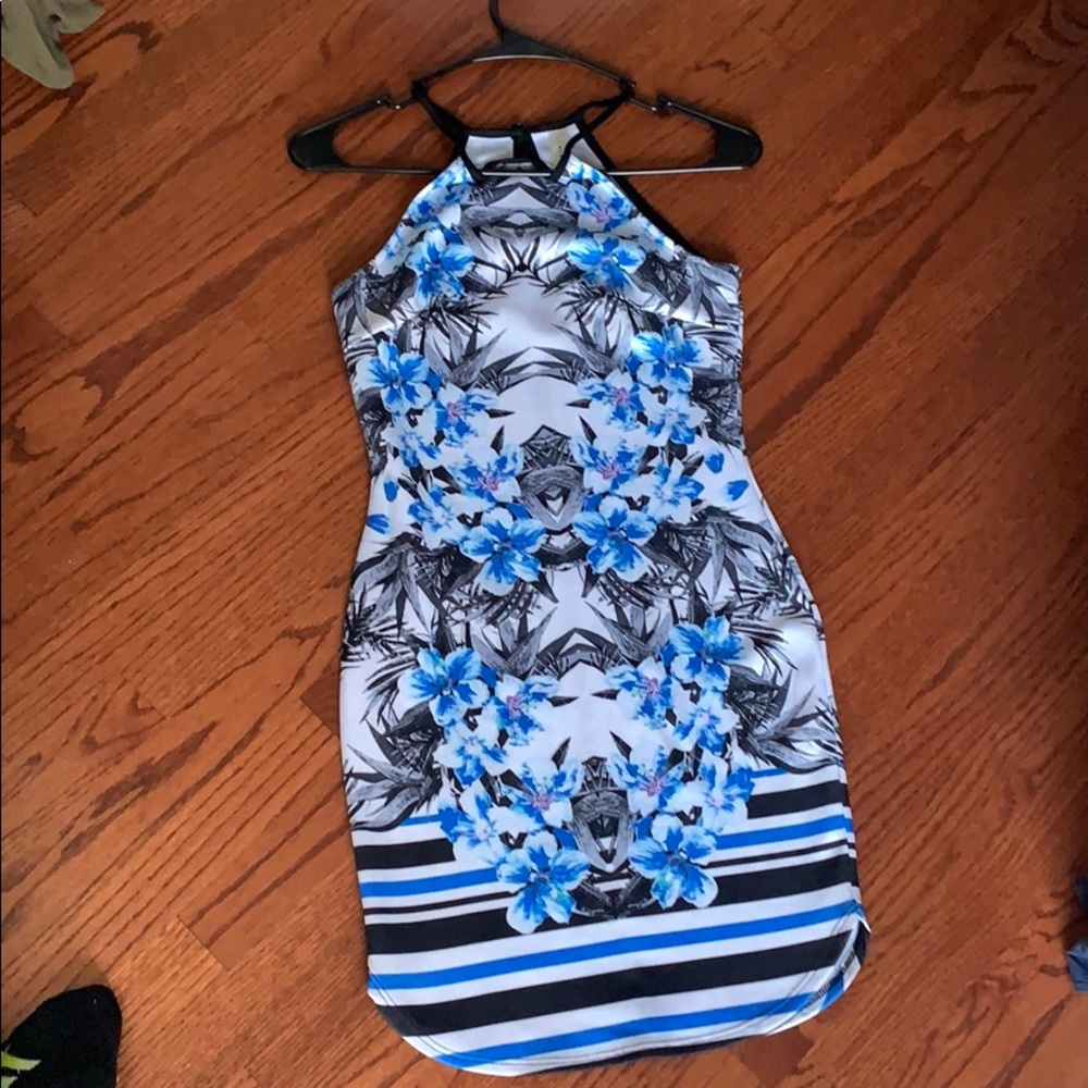 Blue blush dress
